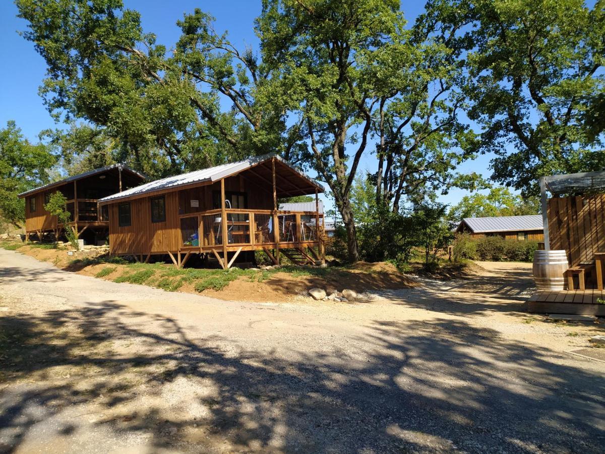 Lodges Du Camping Les 4 Saisons Grane Exterior foto