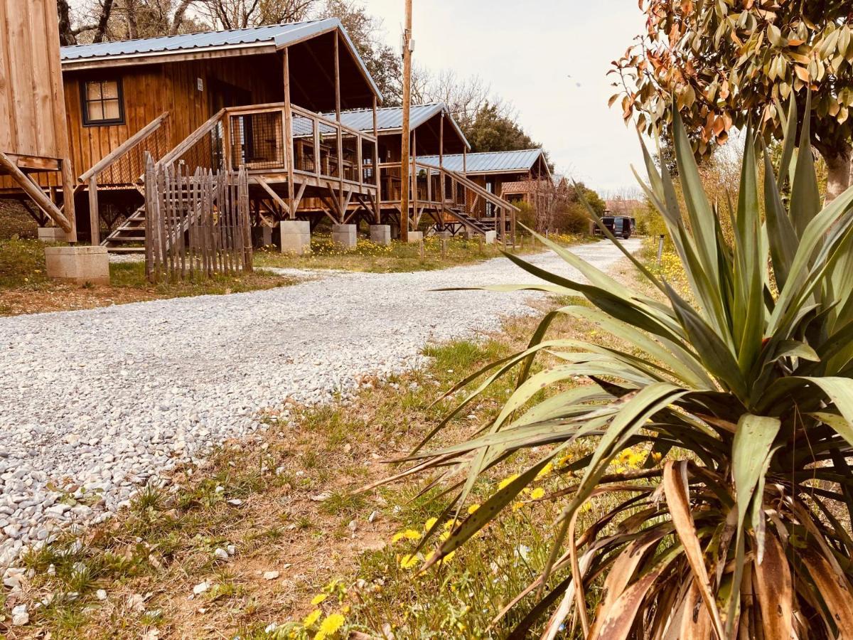 Lodges Du Camping Les 4 Saisons Grane Exterior foto