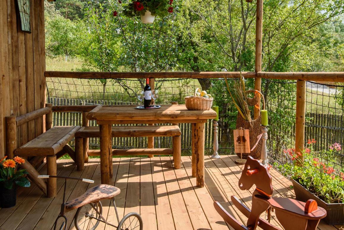 Lodges Du Camping Les 4 Saisons Grane Exterior foto