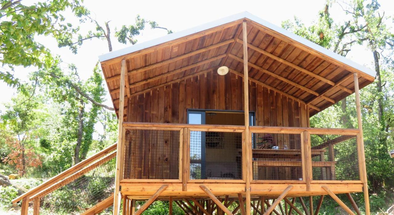 Lodges Du Camping Les 4 Saisons Grane Exterior foto