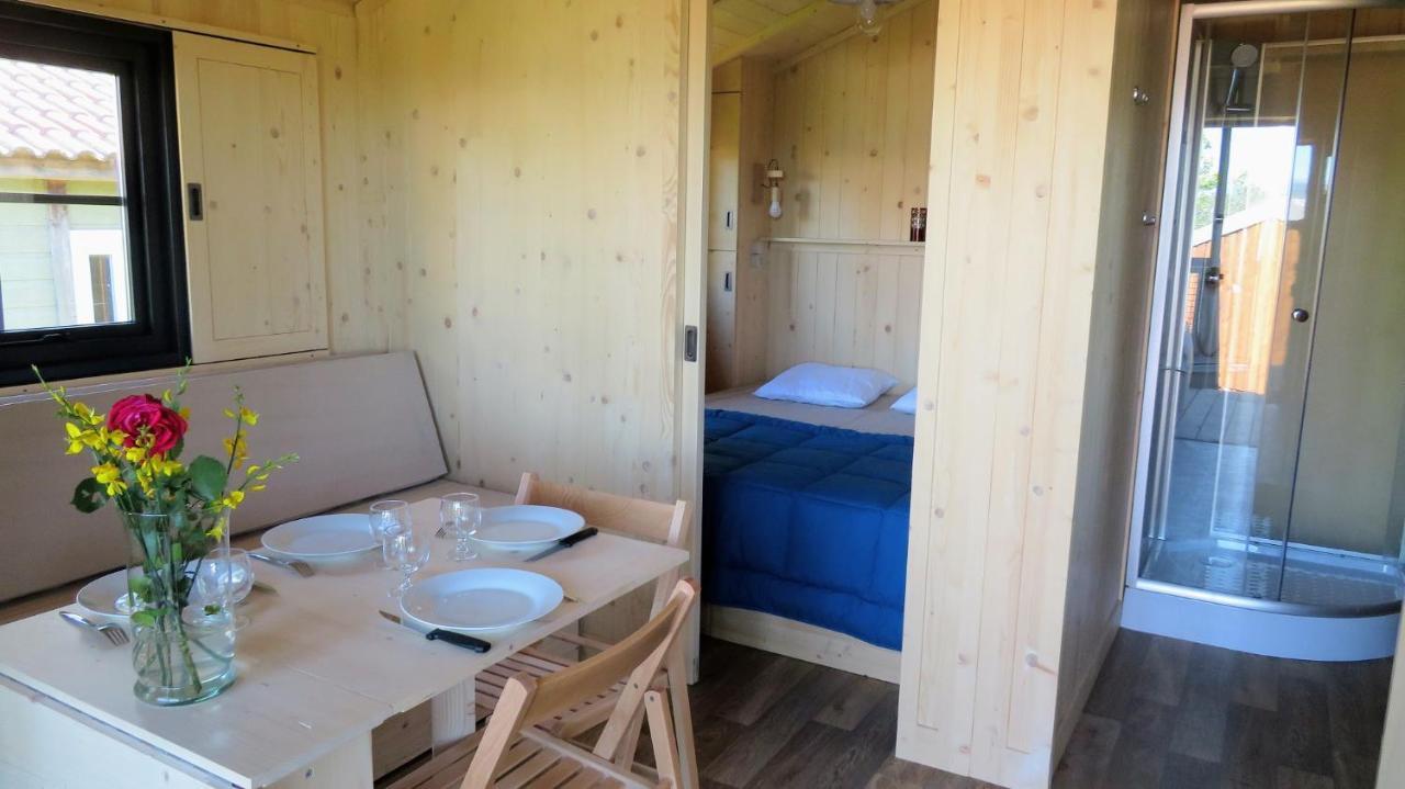 Lodges Du Camping Les 4 Saisons Grane Exterior foto