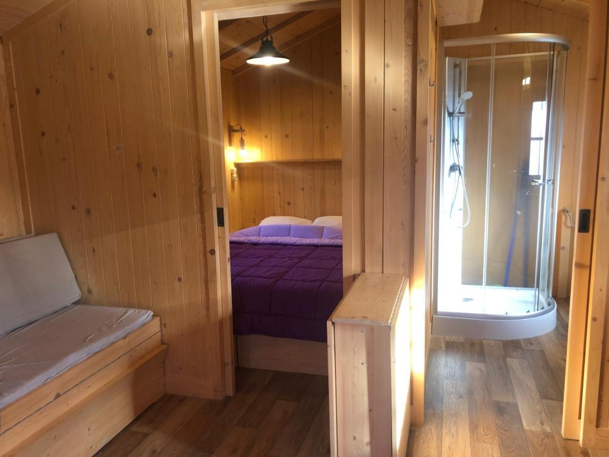 Lodges Du Camping Les 4 Saisons Grane Exterior foto
