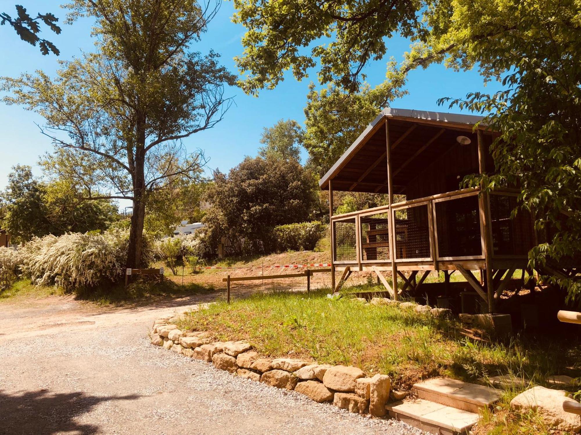 Lodges Du Camping Les 4 Saisons Grane Exterior foto